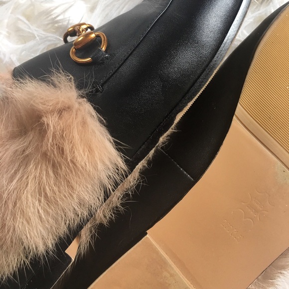 BOUTIQUE Fur Heeled Loafer Slide, PRICE FIRM!!! - Picture 4 of 7